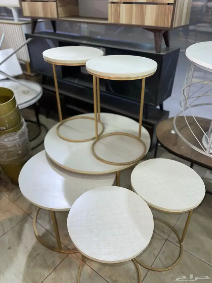 طاولات حديد 6