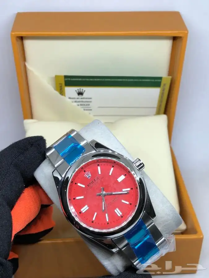 ساعات روليكس كوبي 150 ريال عرض على اخر كم حبه 0