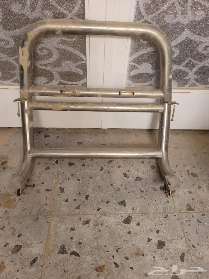 دعامة حديد ستيل نيكل اصلي وزن 40كيلو شاص وبرادو ولاند 1