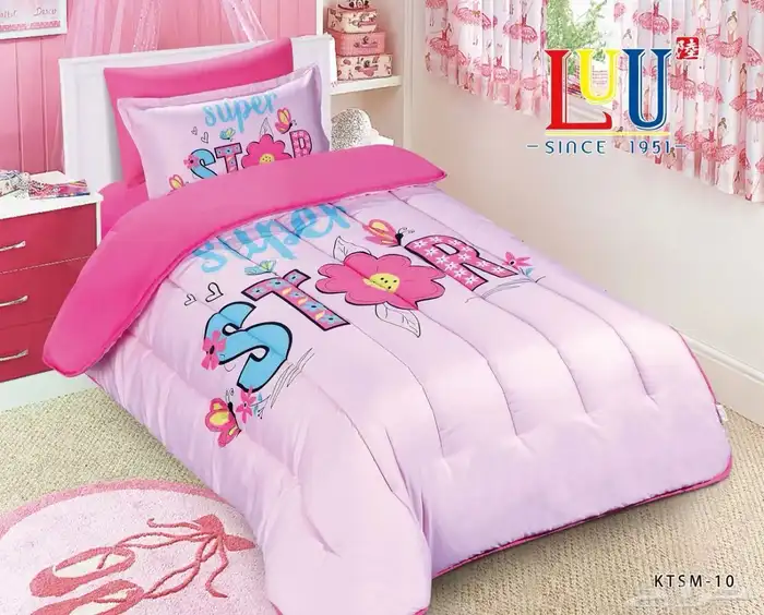 طقم لحافات أطفال قماش مايكروفايبر ممتاز 4 قطعه 6