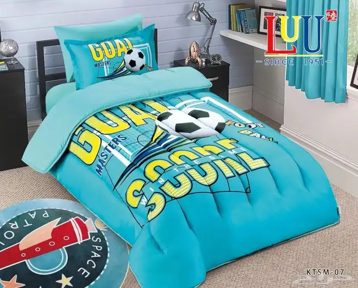 طقم لحافات أطفال قماش مايكروفايبر ممتاز 4 قطعه 8