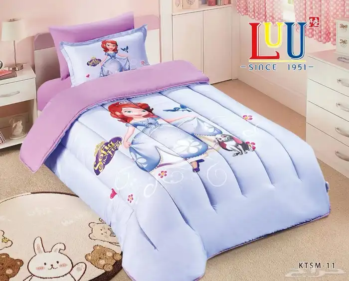 طقم لحافات أطفال قماش مايكروفايبر ممتاز 4 قطعه 11