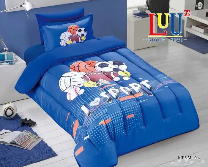 طقم لحافات أطفال قماش مايكروفايبر ممتاز 4 قطعه 5