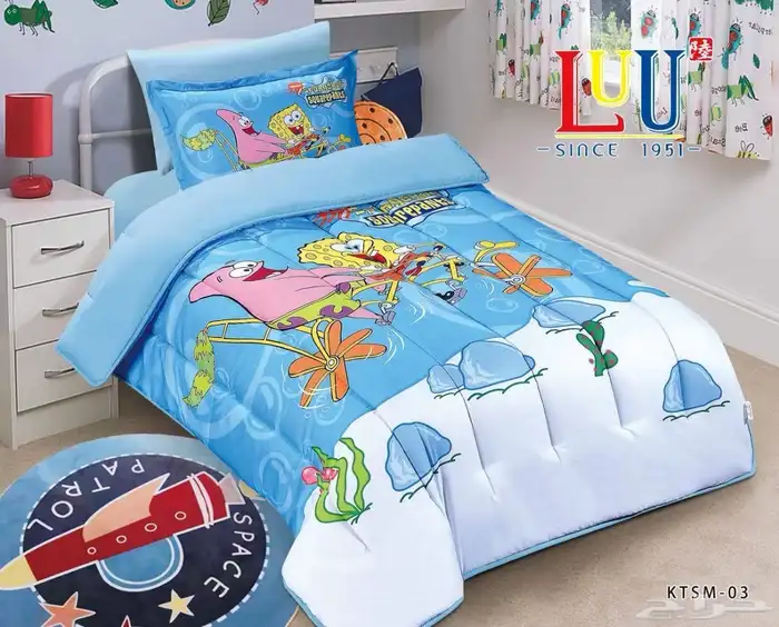 طقم لحافات أطفال قماش مايكروفايبر ممتاز 4 قطعه 2