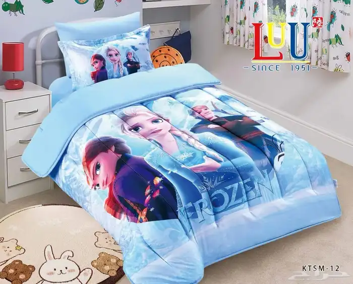 طقم لحافات أطفال قماش مايكروفايبر ممتاز 4 قطعه 7