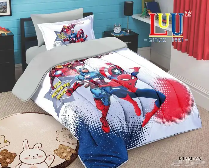 طقم لحافات أطفال قماش مايكروفايبر ممتاز 4 قطعه 3