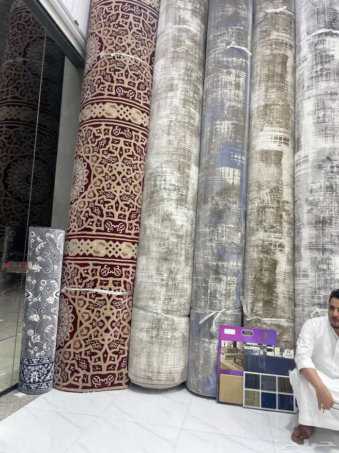 مفروشات الطلحه جميع أنواع الموكيت مساجد وغيرها 0