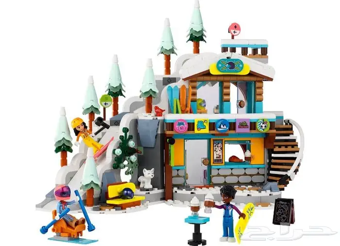 منحدر التزلج والمقهى في العطلة (41756) LEGO Friends 0