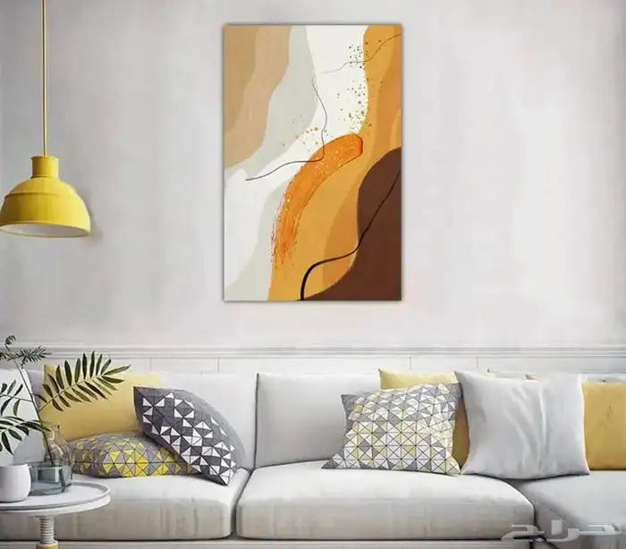 لوحات كانفس مع برواز التصميم لي تبيه 27