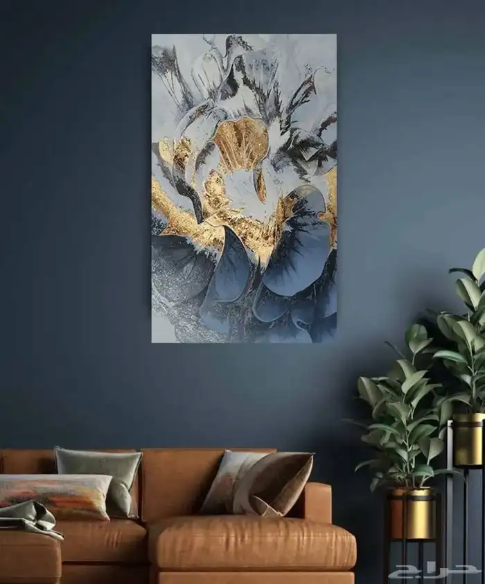 لوحات كانفس مع برواز التصميم لي تبيه 21