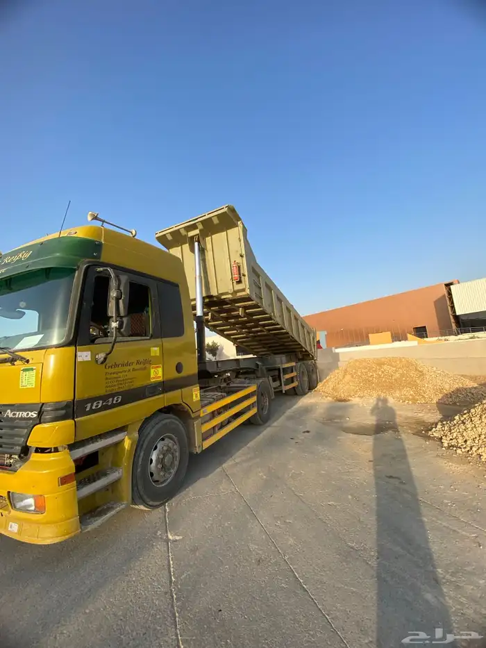 تريله للإيجار اليومى والشهرى وتوريد جميع المواد 2