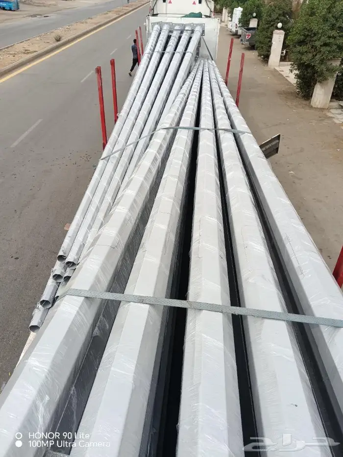 تصفيه اعمده 12 متر مضلع 2