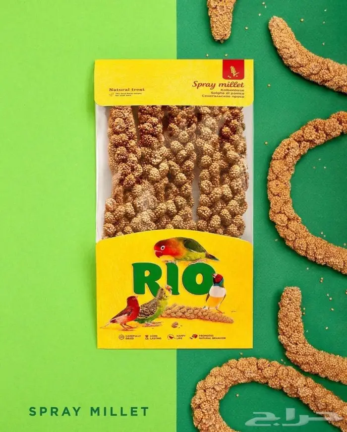 اكل طيور سيريلاك مكملات غذاء انتاج روز كاسكو مكاو كروان 12