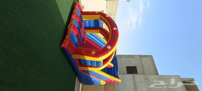 نطيطات زحاليق هوائيه ملعب صابوني 3