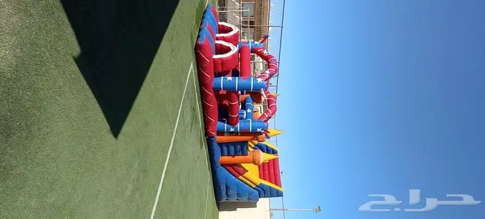 نطيطات زحاليق هوائيه ملعب صابوني 4