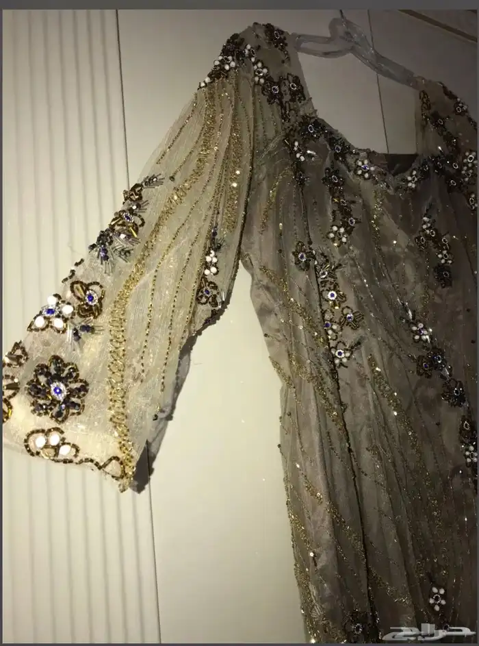 فستان حريمي خرز فخمة انيقة ملابس نسائية 2