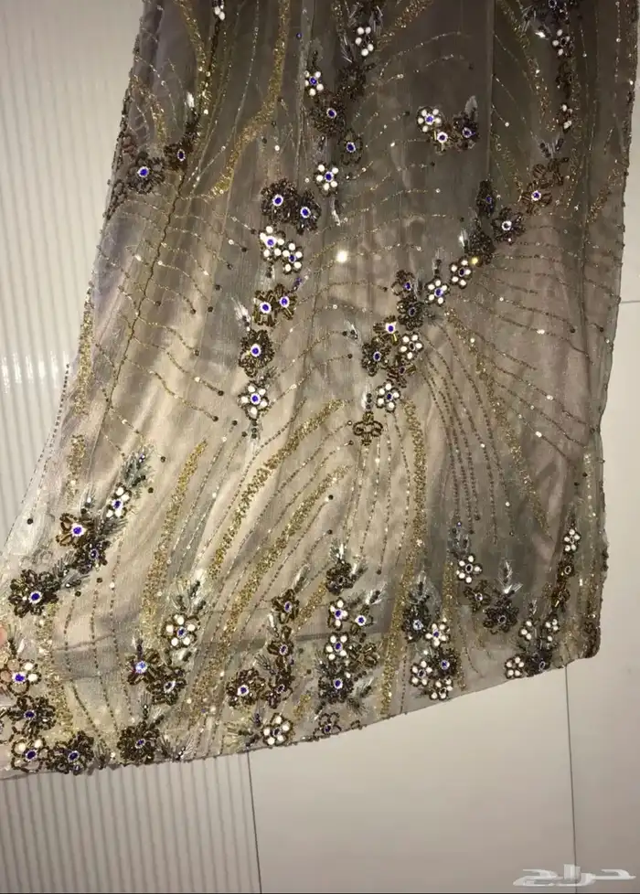 فستان حريمي خرز فخمة انيقة ملابس نسائية 3