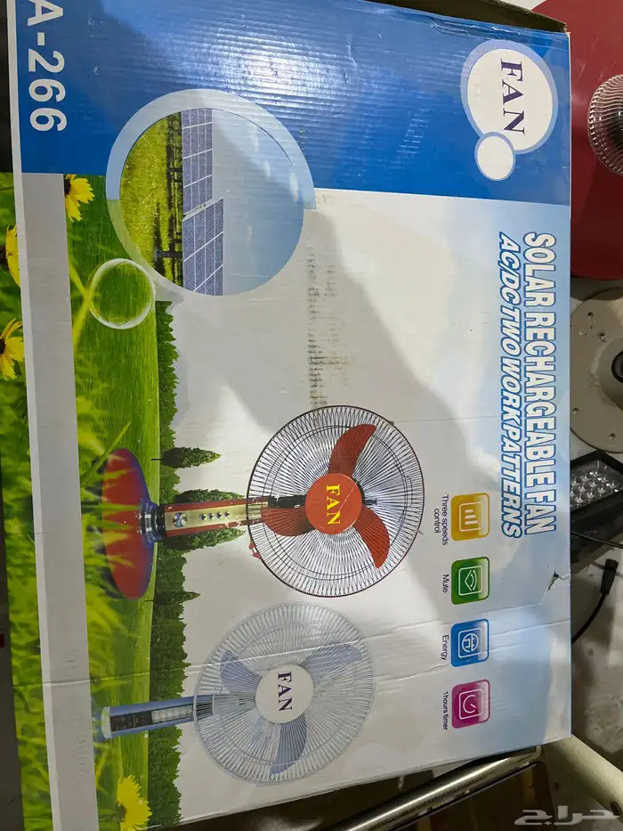 مروحة على تابطاريه 0