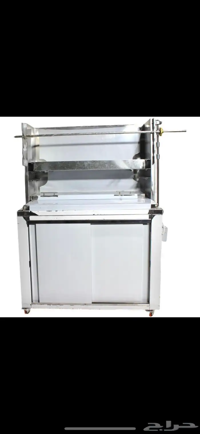 مكينة شاورما فحم معدات مطاعم اعمال ستانلس ستيل مصنع استيل 2