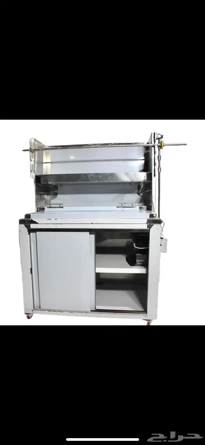 مكينة شاورما فحم معدات مطاعم اعمال ستانلس ستيل مصنع استيل 1