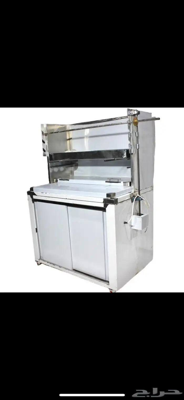 مكينة شاورما فحم معدات مطاعم اعمال ستانلس ستيل مصنع استيل 0