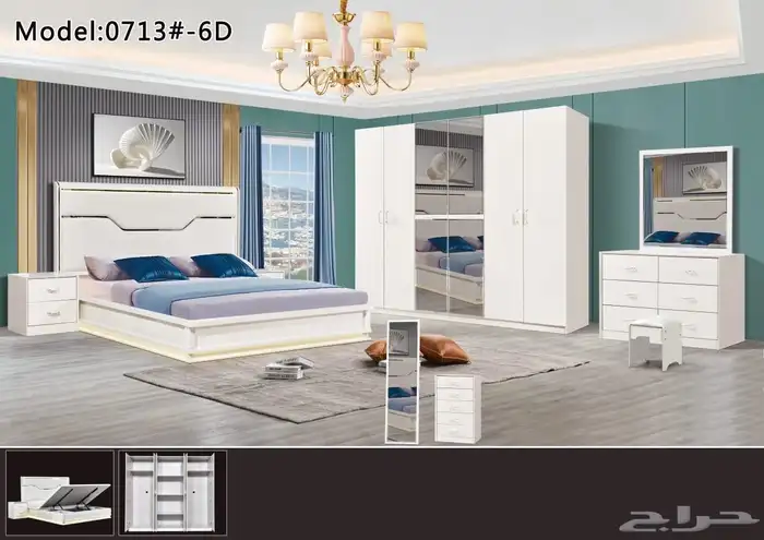 غرف نوم ب 4600 ريال 6