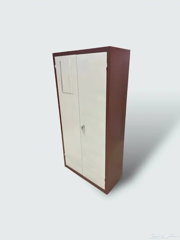 دولاب حديد بابين مع اقفال 3