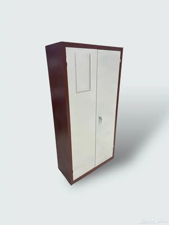 دولاب حديد بابين مع اقفال 5