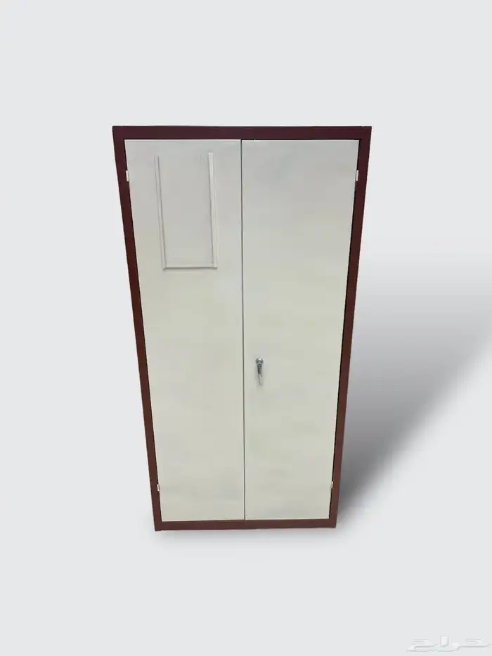 دولاب حديد بابين مع اقفال 4