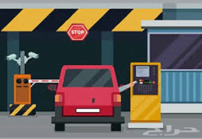 بوابات امنيه الكترونيه وذراع الكتروني لدخول السيارات 11
