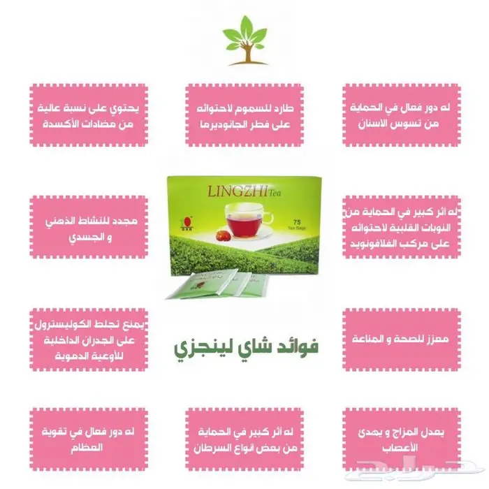 شاي لينجزي أحمر 1