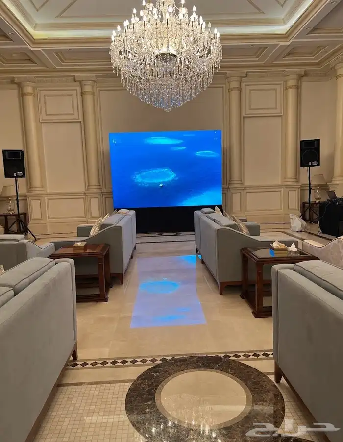 تأجير شاشات led بل متر 25