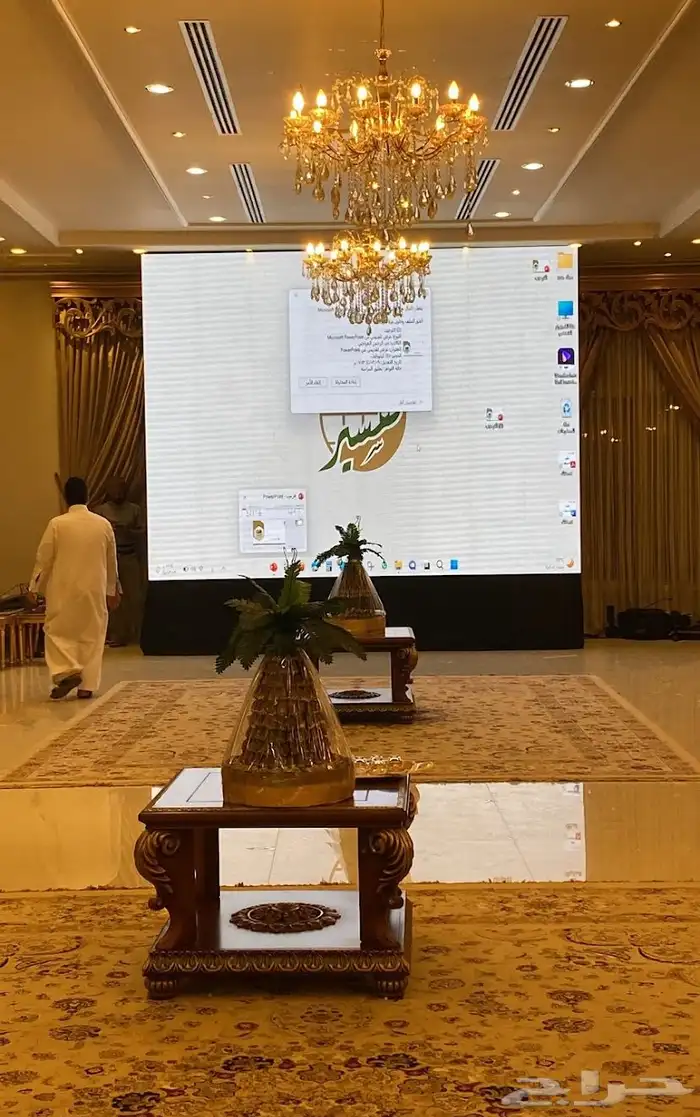 تأجير شاشات led بل متر 18