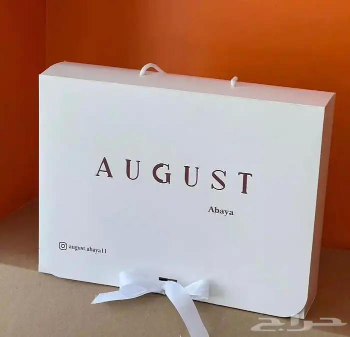 بوكسات أكياس ملونة عبايات ستكر ليبل قماش لوقو تاق كروت 41