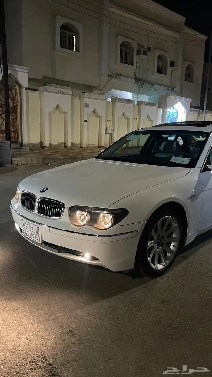 بي ام 745 2003 عداد 31 الف فقط مخزنه وكاله 3