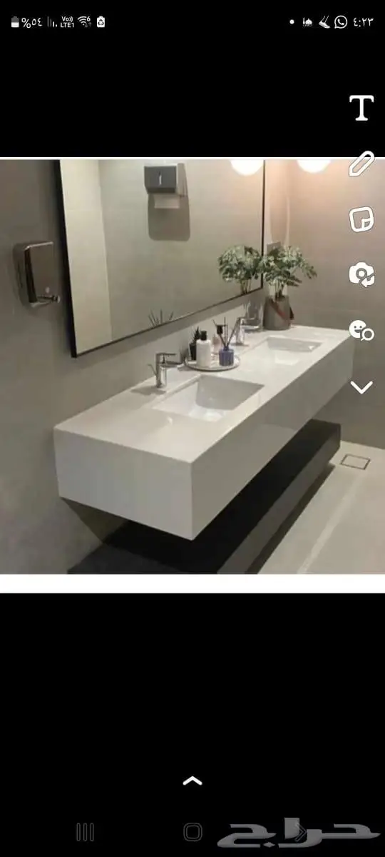 مغاسل رخام صناعي و طبيعي في الرياض 1