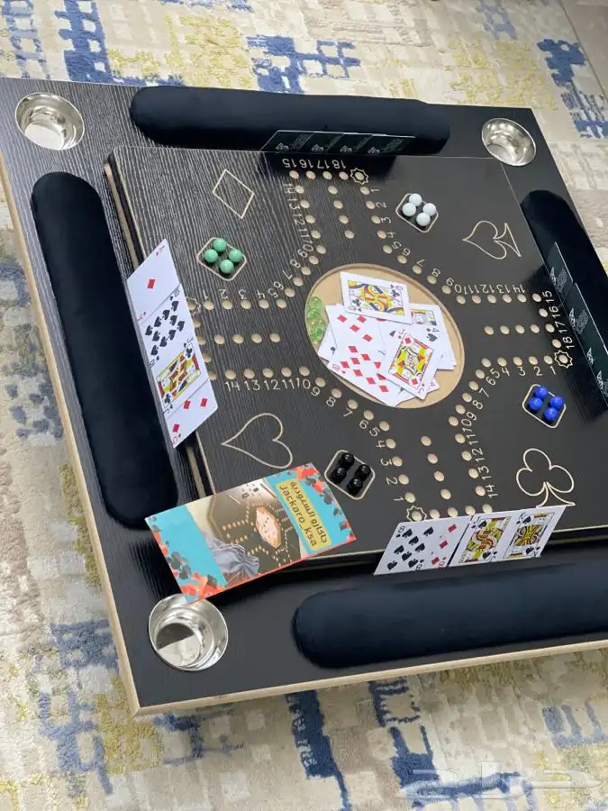 طاوله ملكيه 3 ألعاب بلوت جاكارو ضومنه 8