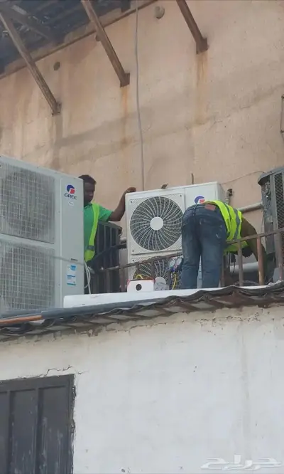 اعمال التكييف المركزى الدكت اسبليت - باكيج - vrf - شيلر 2 11