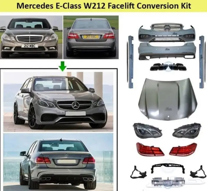تعديل مرسيدس C إلى 63 AMG 9