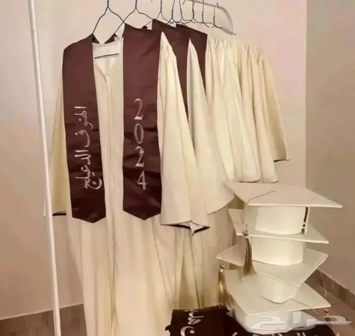 عبايات تخرج ارواب تخرج اوشحه تطريز 1