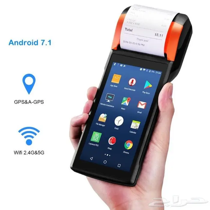 كاشير sunmi v2 ببرنامج نقاط بيع 950 ريال 6