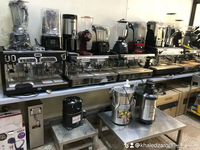 مكاين قهوة اسبريسو ايطالي نضيف شبه جديد تواصل 12