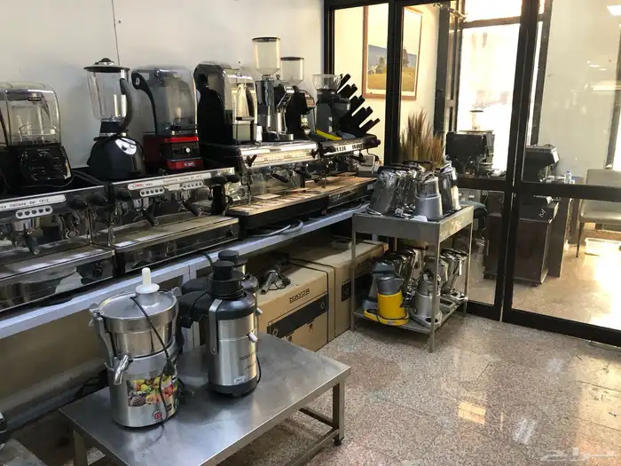 مكاين قهوة اسبريسو ايطالي نضيف شبه جديد تواصل 15