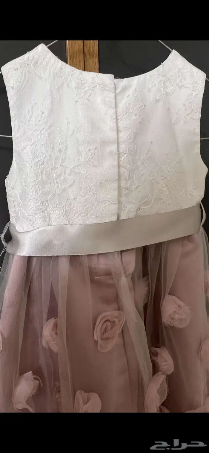 فستان بنات ماركه مونسون تل ودانتيل 1