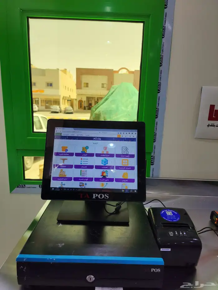 كاشير لمس تابلت لمس اجهزة محمولة اون لاين او اوف لاين 1