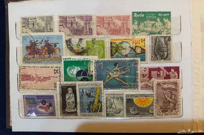 طوابع بريدية نادرة وأثرية 6