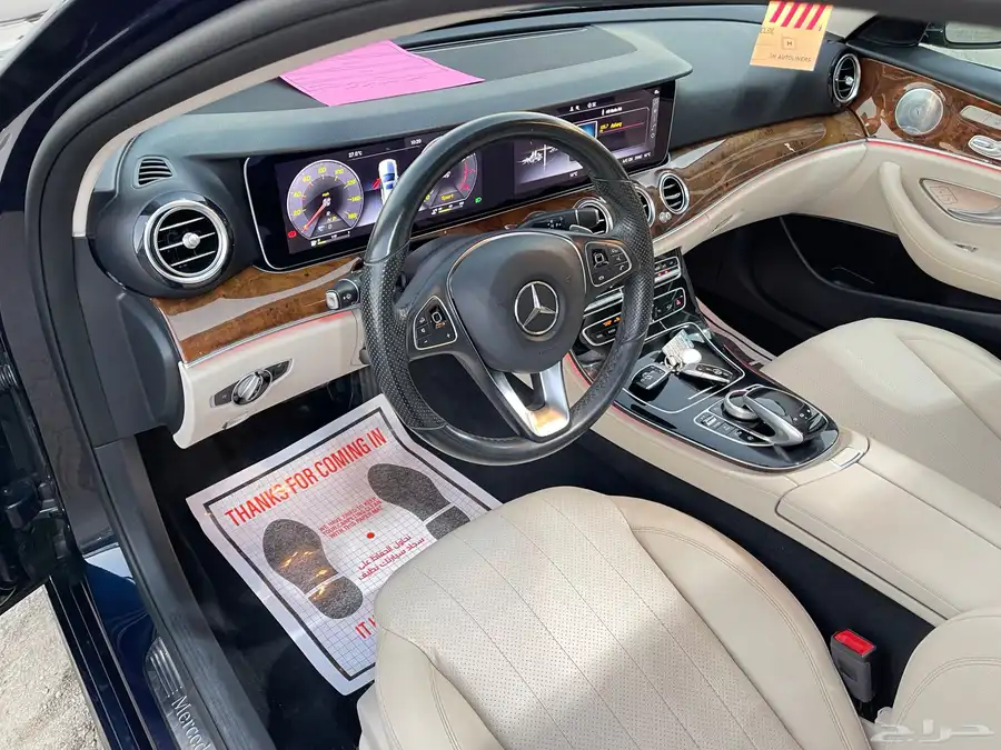 مرسيدس E300 شد بلد ضمان 5 سنوات عرض خاص 13