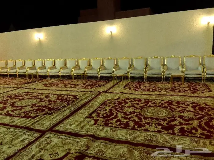 تاجير كراسي ملكي كراسي مخمل 1