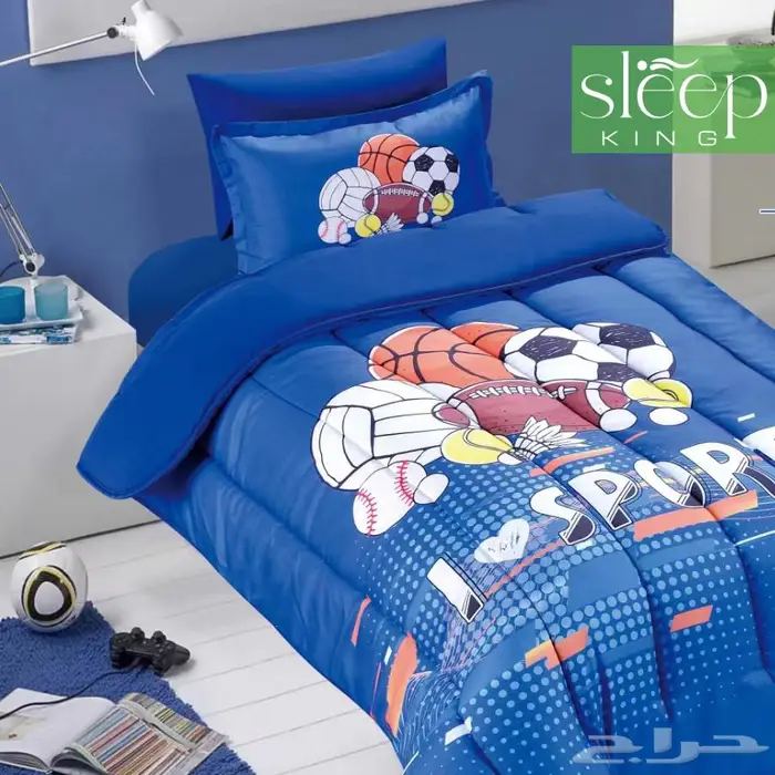 مفرش 4قطع مفرد قطن مايكرو 10