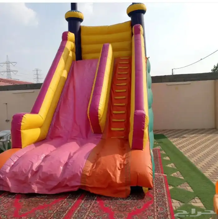 ألعاب وزحاليق ونطيطات للايجار 0